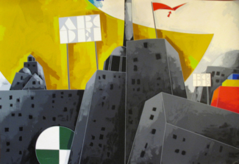 Aeroporto Malpensa: autori illustri in mostra nella sala Pergolesi del Club Sea a cura di Spazio Tadini